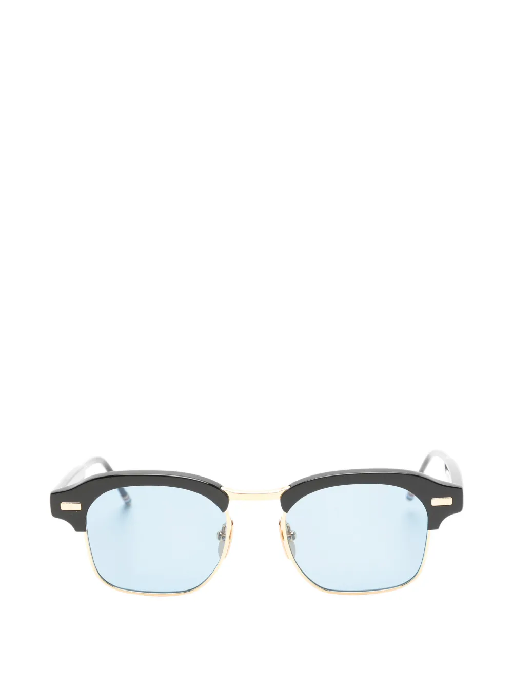 Thom Browne Eyewear square-frame sunglasses Zwart