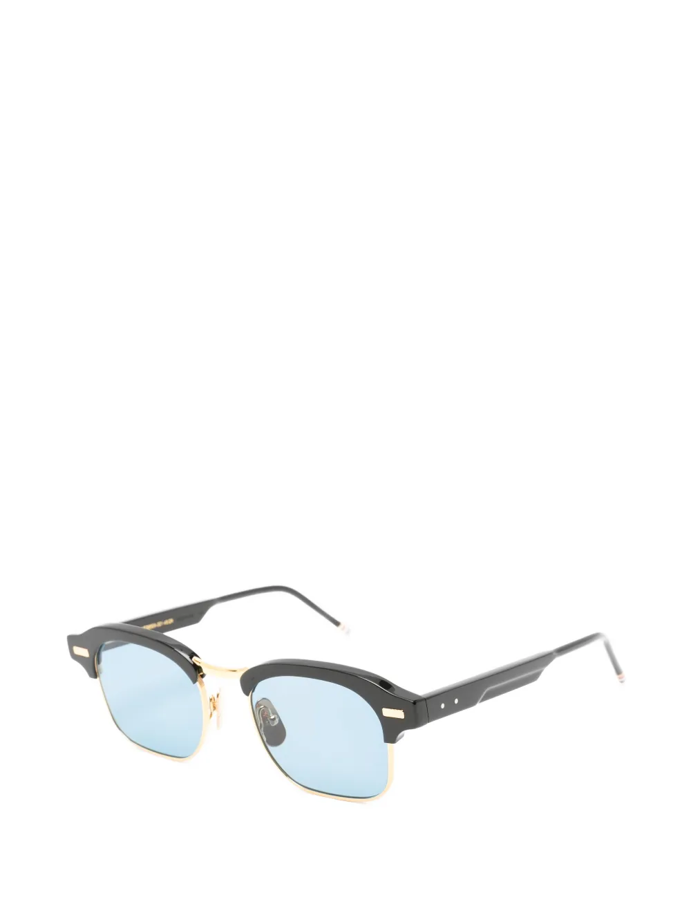 Thom Browne Eyewear square-frame sunglasses Zwart
