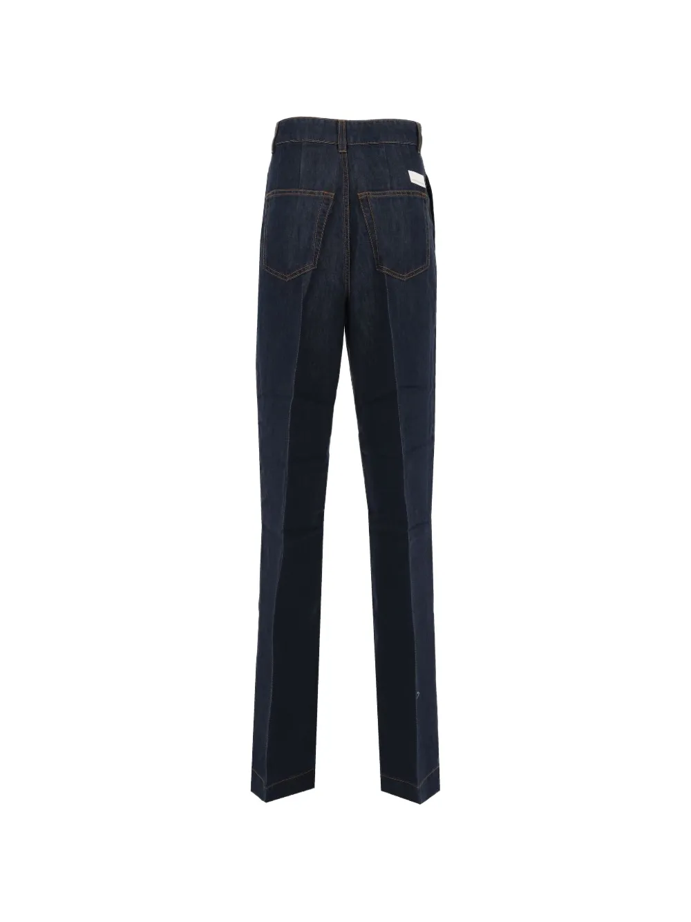 Nine In The Morning Giordana jeans met plooien Blauw