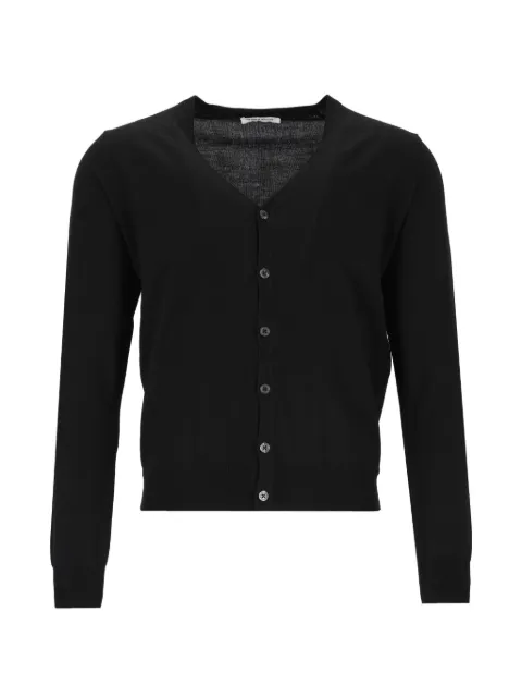 Al Duca D’Aosta 1902 fine-knit V-neck cardigan