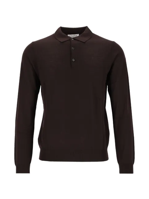 Al Duca D’Aosta 1902 merino wool polo sweater