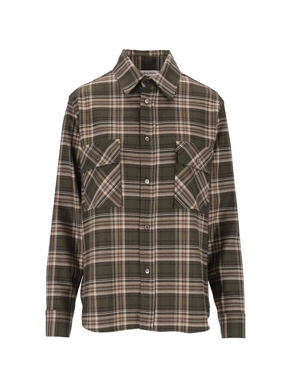 Al Duca D’Aosta 1902 check-pattern shirt - Green