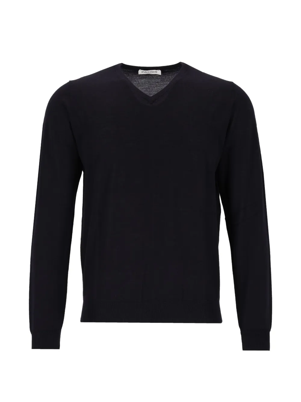 Al Duca D’Aosta 1902 V-neck wool sweater - Blau
