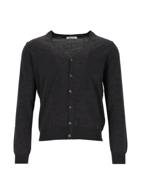 Al Duca D’Aosta 1902 fine-knit button-up cardigan