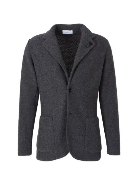 Lardini notch-lapel single-breasted blazer