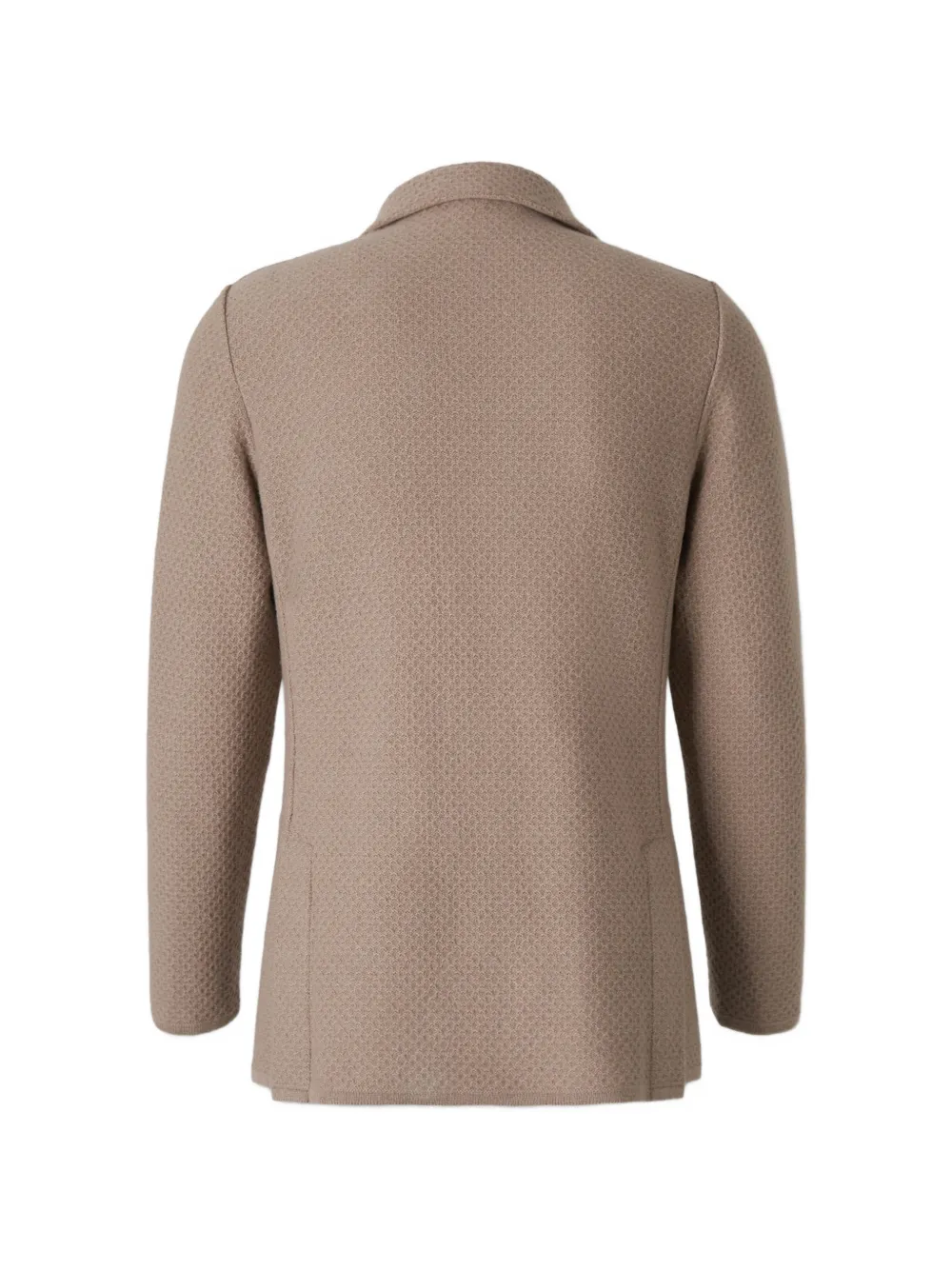 Lardini textured single-breasted blazer Bruin