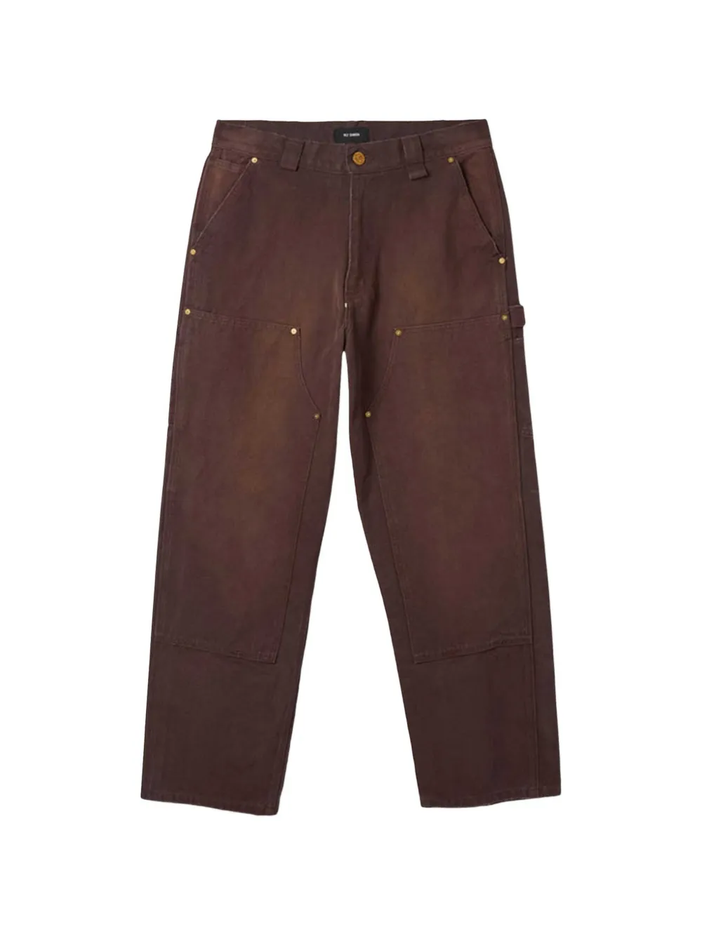Willy Chavarria logo-embroidered carpenter trousers