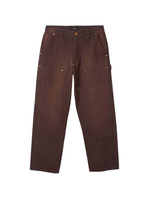 Willy Chavarria logo-embroidered carpenter trousers