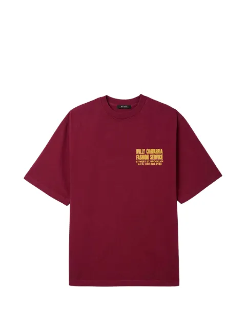 Willy Chavarria Fashion Services graphic-print T-shirt