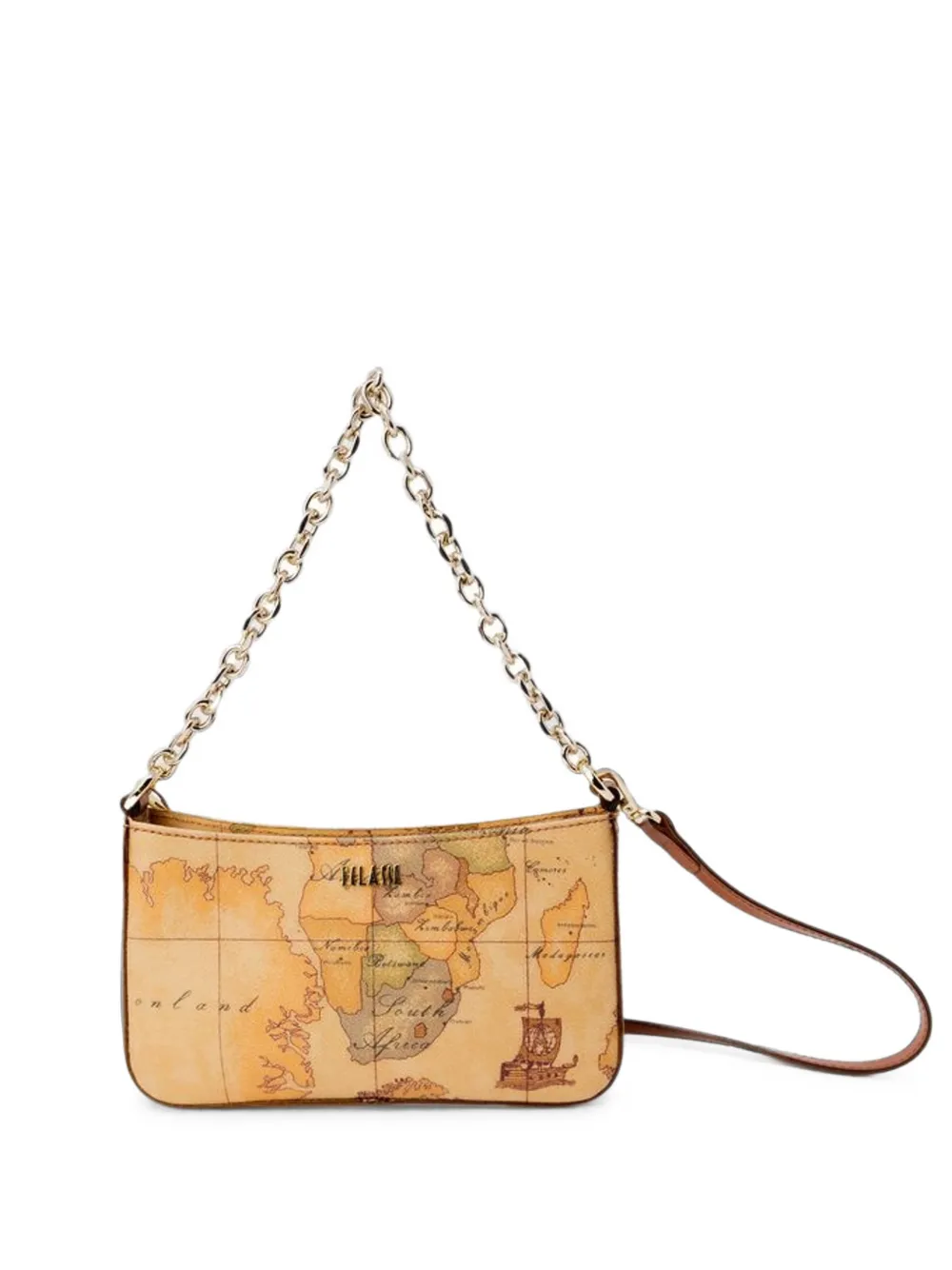 Alviero Martini 1° Classe Geo-print Mini Bag In Neutral