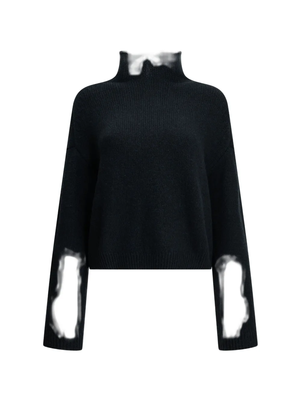 KHAITE Marke turtleneck sweater - Blue