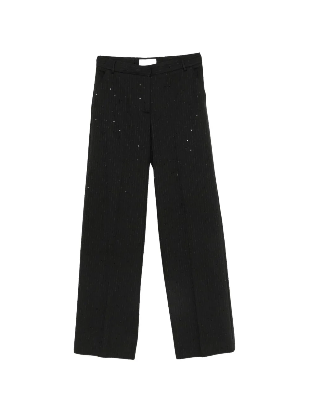 Ermanno Scervino sequin-embellished pinstripe trousers
