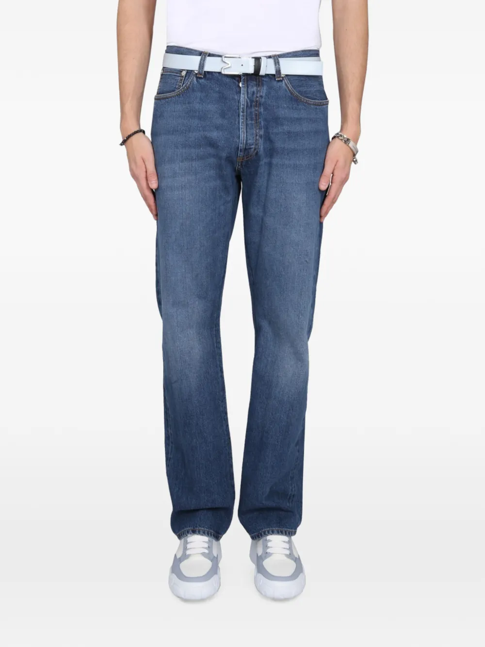 Alexander McQueen five-pocket jeans - Blu
