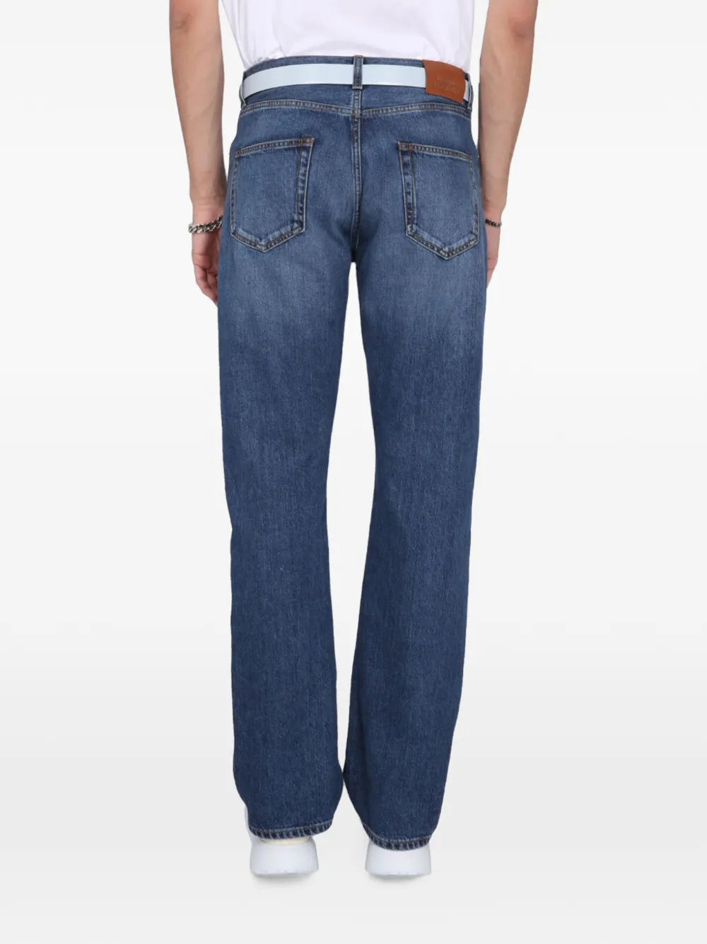 Alexander McQueen five-pocket jeans Blauw