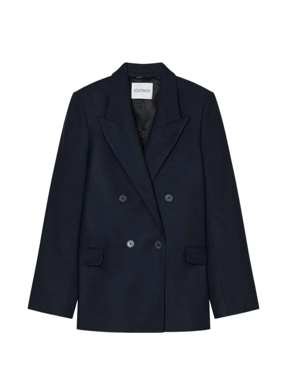 Closed double-breasted blazer