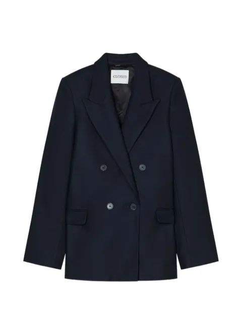 Closed double-breasted blazer