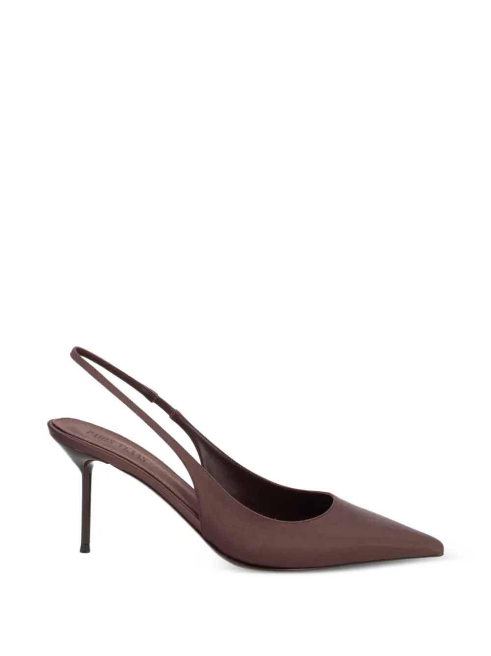 Paris Texas 70mm Lidia slingback pumps - Brown