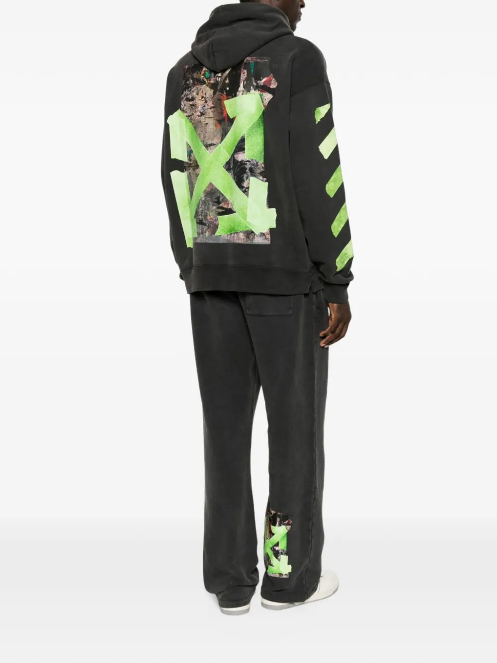 Off-White Bacco Arrow trainingsbroek Zwart