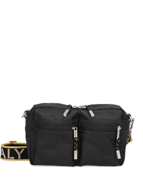 FENDI Camera black superlight FF zucca fabric bag
