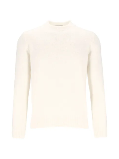 Al Duca D’Aosta 1902 bouclé-knit crew-neck sweater