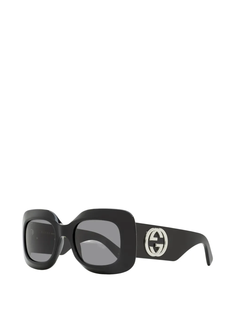 Gucci Eyewear GG rectangular-frame sunglasses Zwart