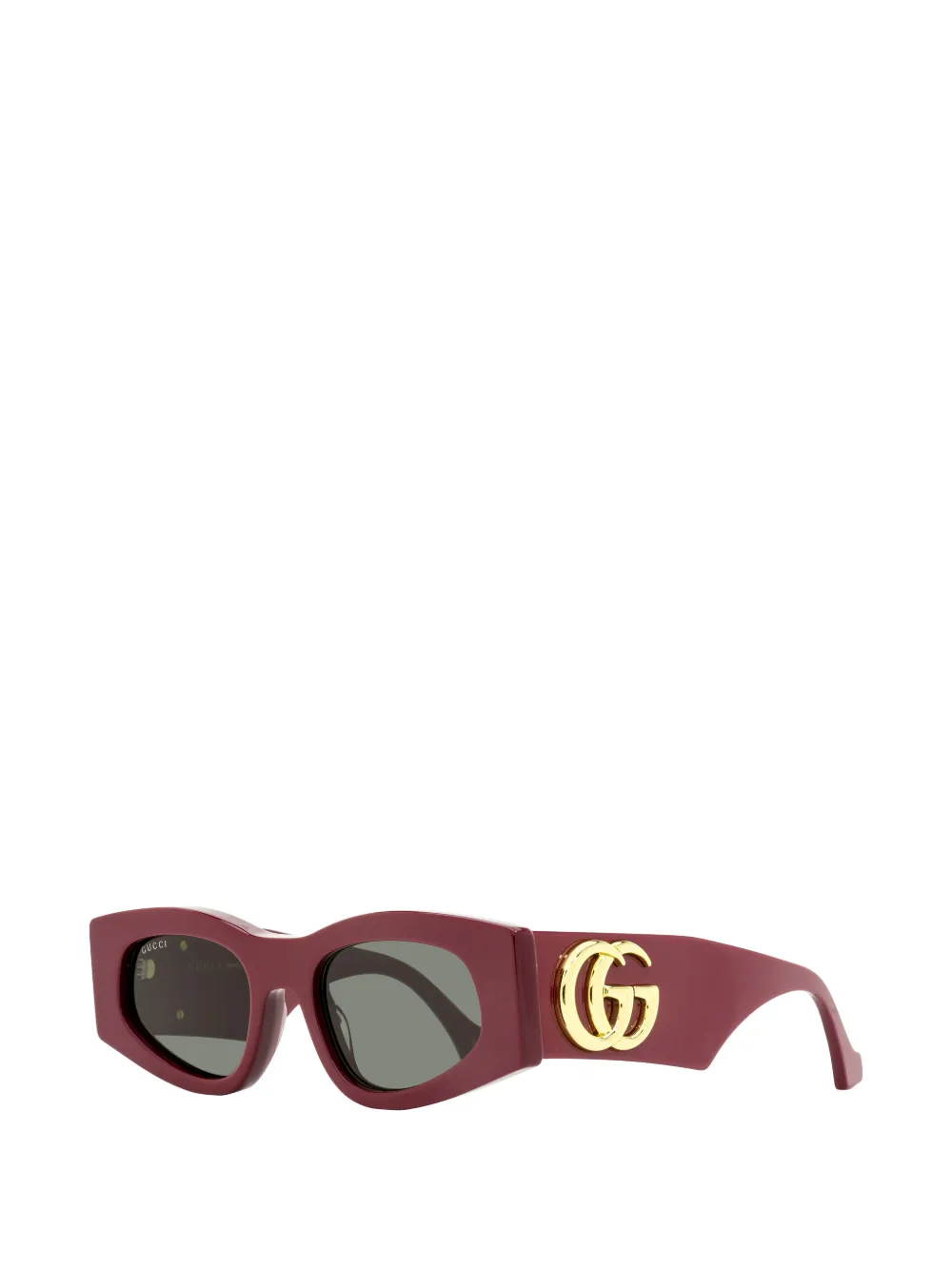 Gucci Eyewear geometric-frame sunglasses Rood