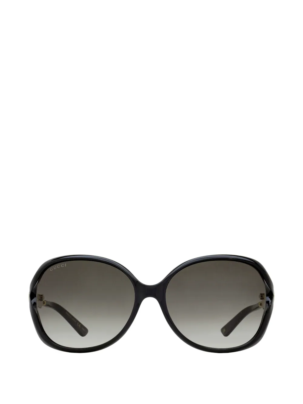 Gucci Eyewear GG oversized geometric-frame sunglasses Zwart