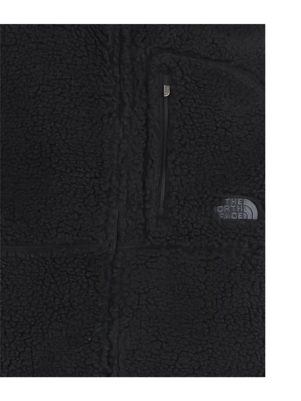 The North Face Fleece jack met rits Zwart