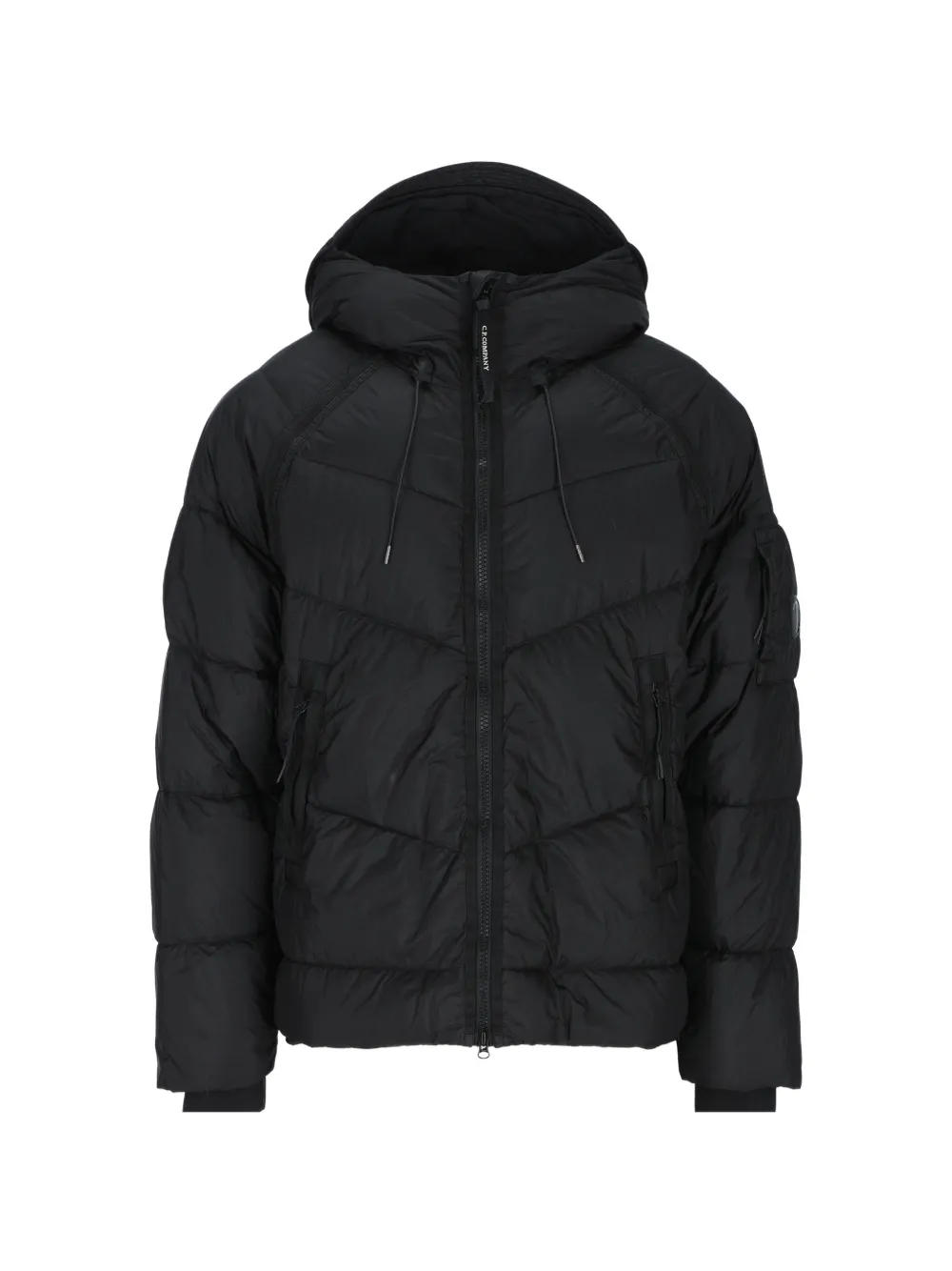 C.P. Company Lens hooded jacket - Schwarz