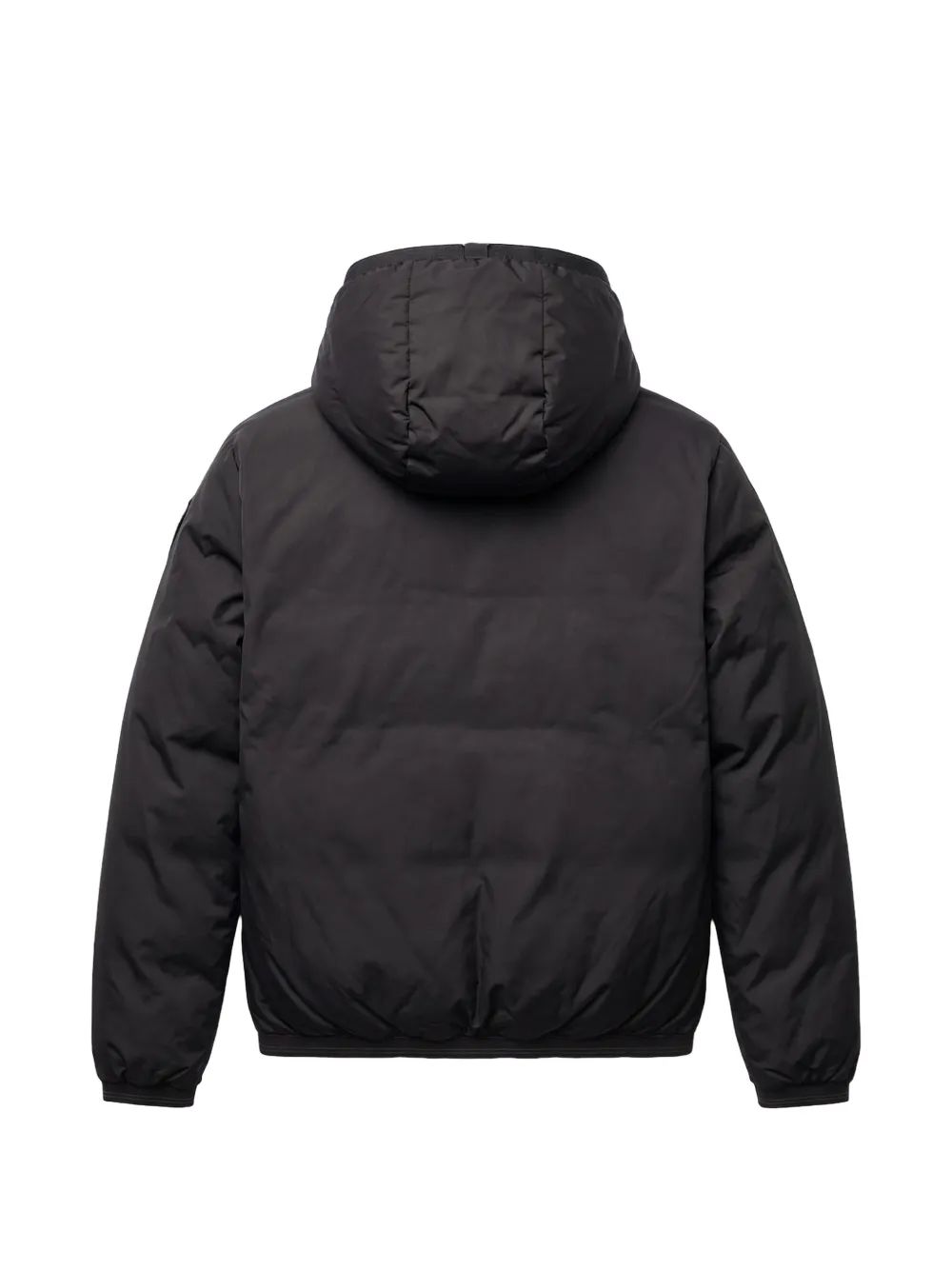 Blauer Donald reversible hooded jacket Zwart