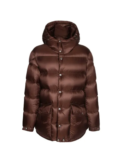 Moncler quilted hooded jacket