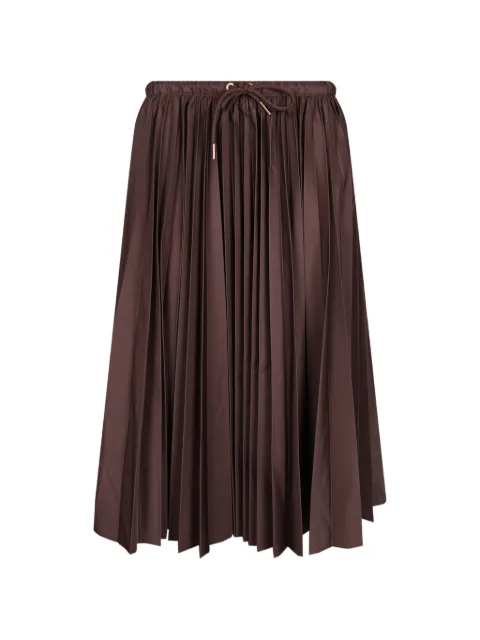 Moncler pleated midi skirt