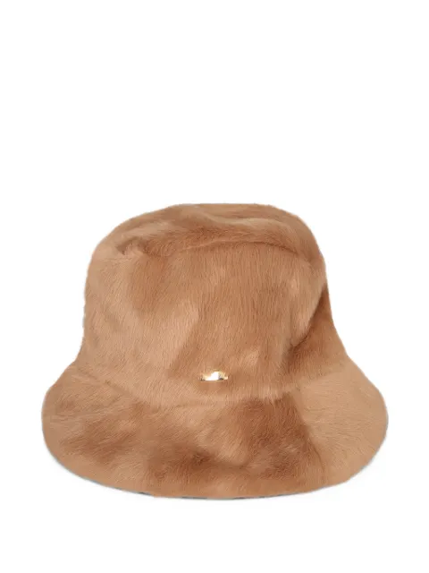 Herno detailed-logo bucket hat