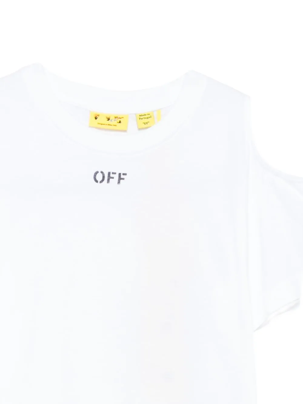 Off-White Kids Sweater met logoprint Wit