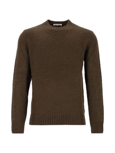 Al Duca D’Aosta 1902 bouclé-knit crew-neck sweater