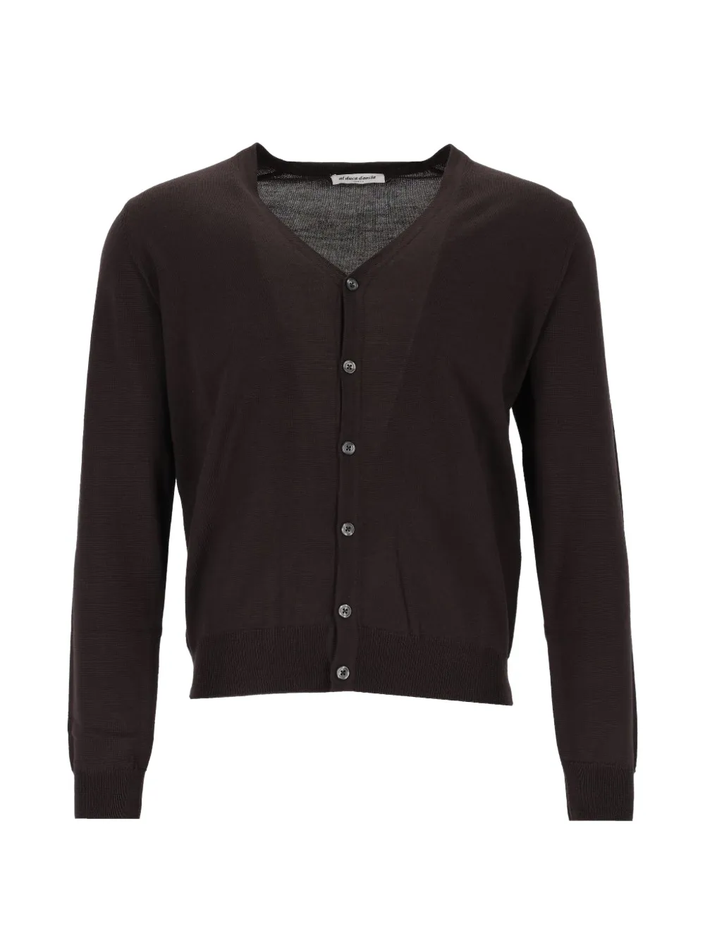 Al Duca D’Aosta 1902 V-neck cardigan - Brown
