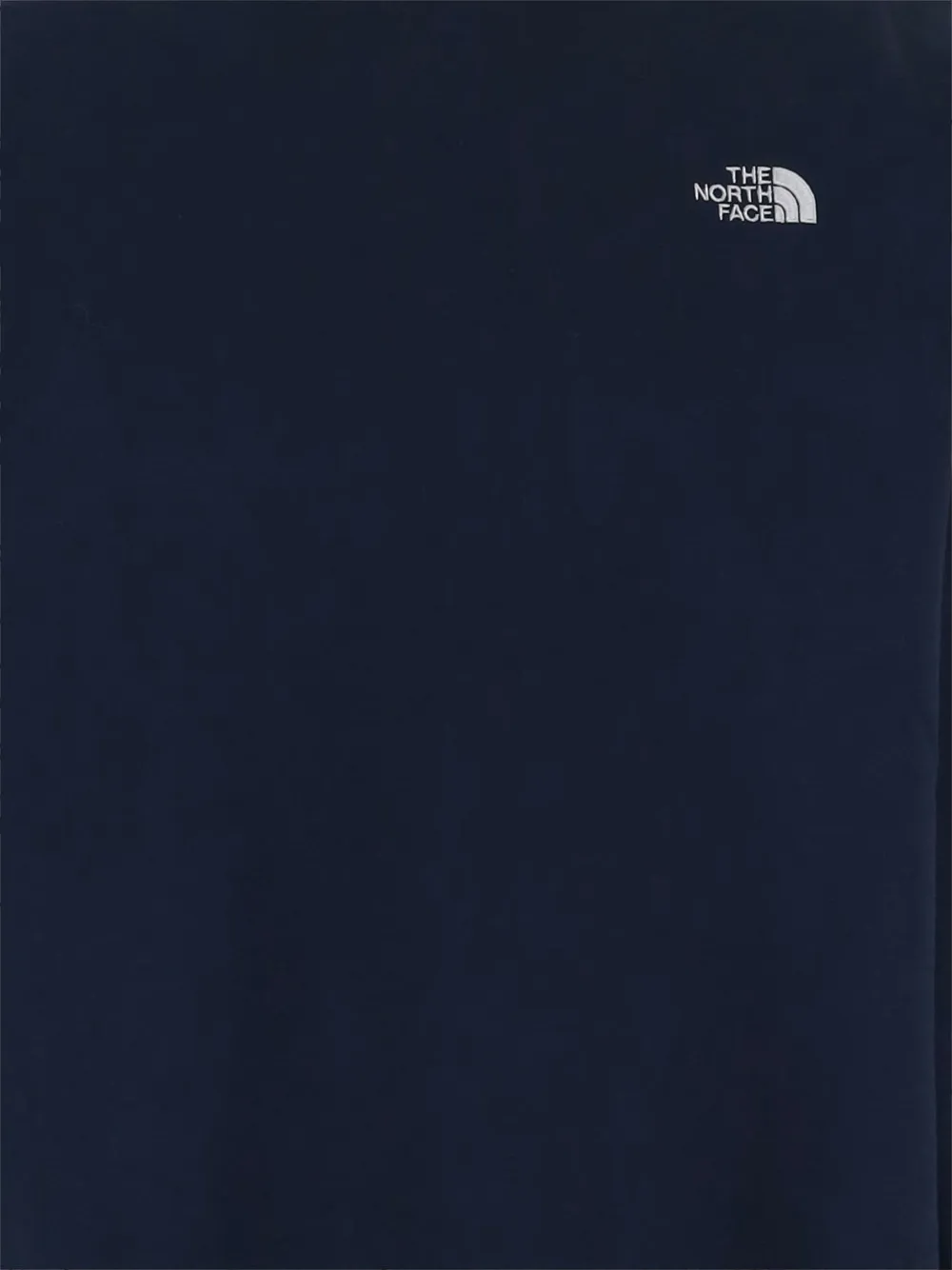The North Face logo-detail crew-neck sweatshirt Blauw
