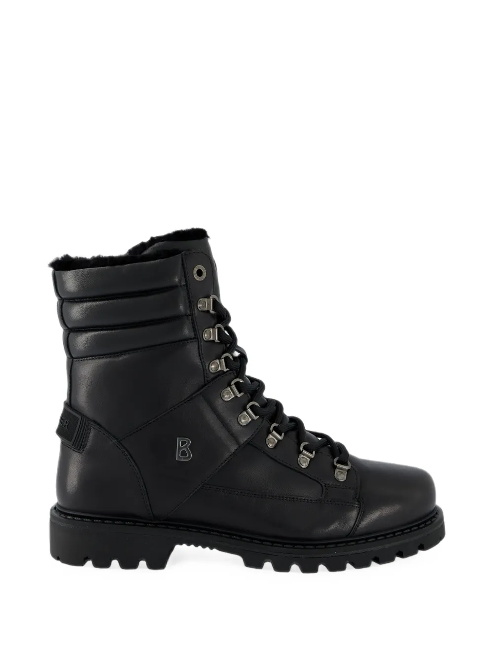 Bogner Helsinki S 2 Padded Leather Boots In Black