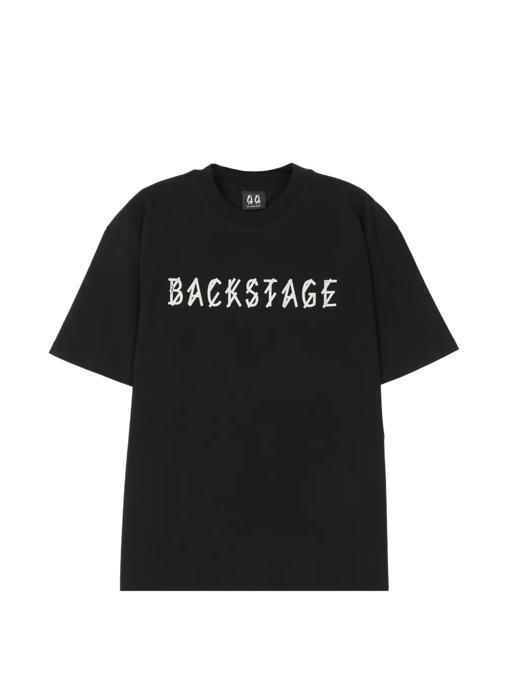 44 LABEL GROUP logo-print cotton T-shirt - Noir