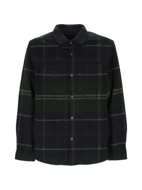 Barbour Woodlane tartan check shirt jacket