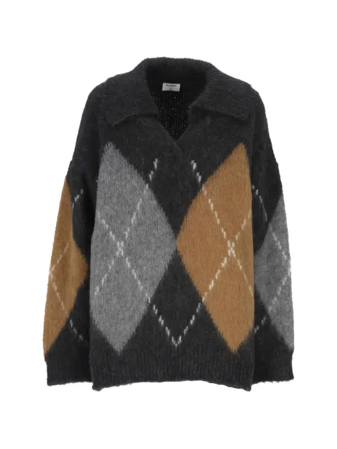 Filippa K argyle-knit sweater