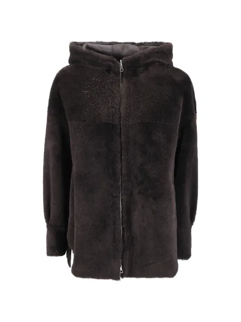 Salvatore Santoro hooded zip-fastening jacket
