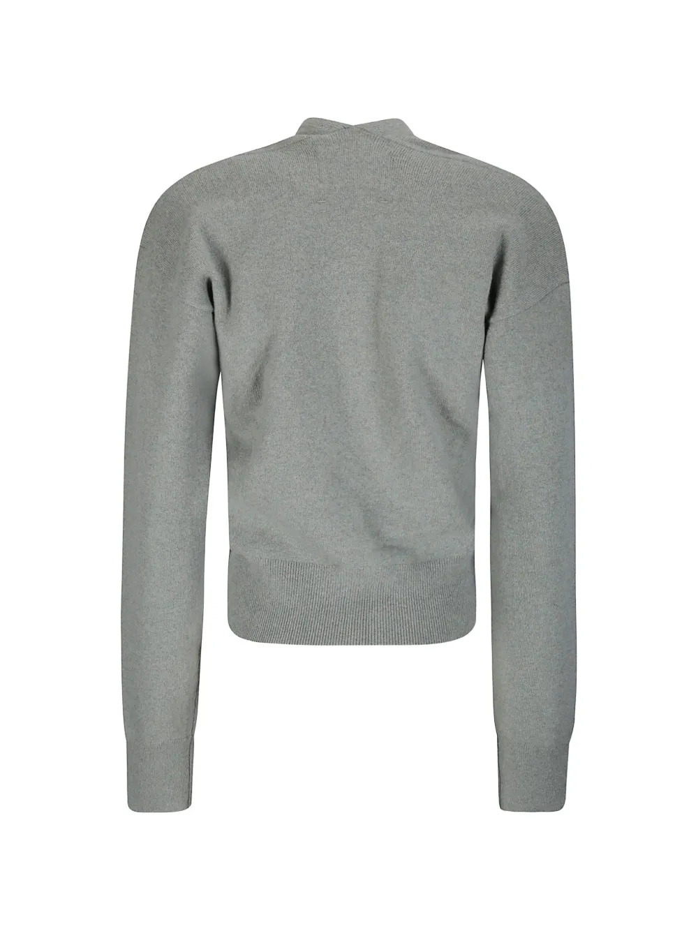 extreme cashmere Ella Wrap Cardigan in Grey, view 2