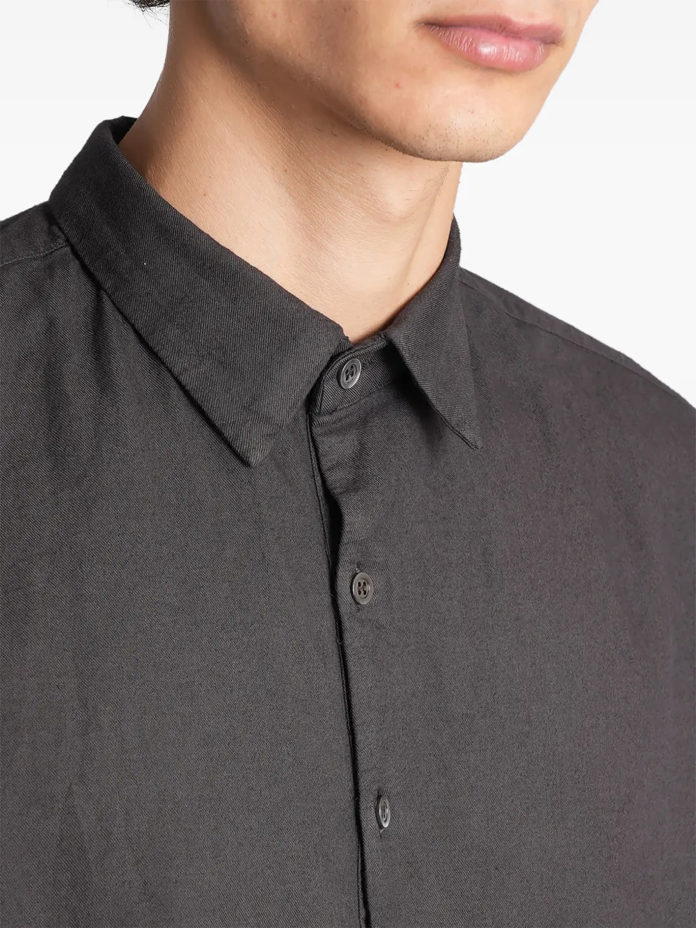 Barena Pavan S button-up popover shirt Bruin