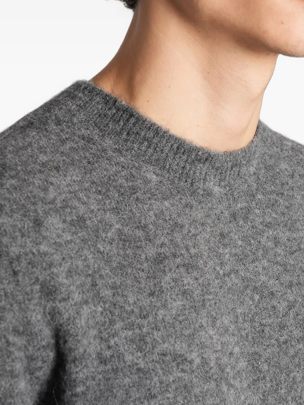 Barena brushed-knit sweater Grijs