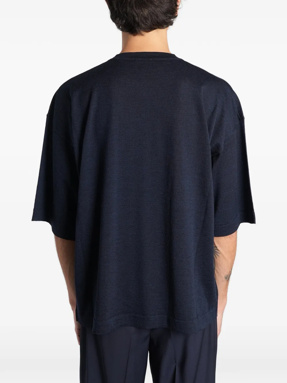 Barena Zaco crew-neck T-shirt Blauw