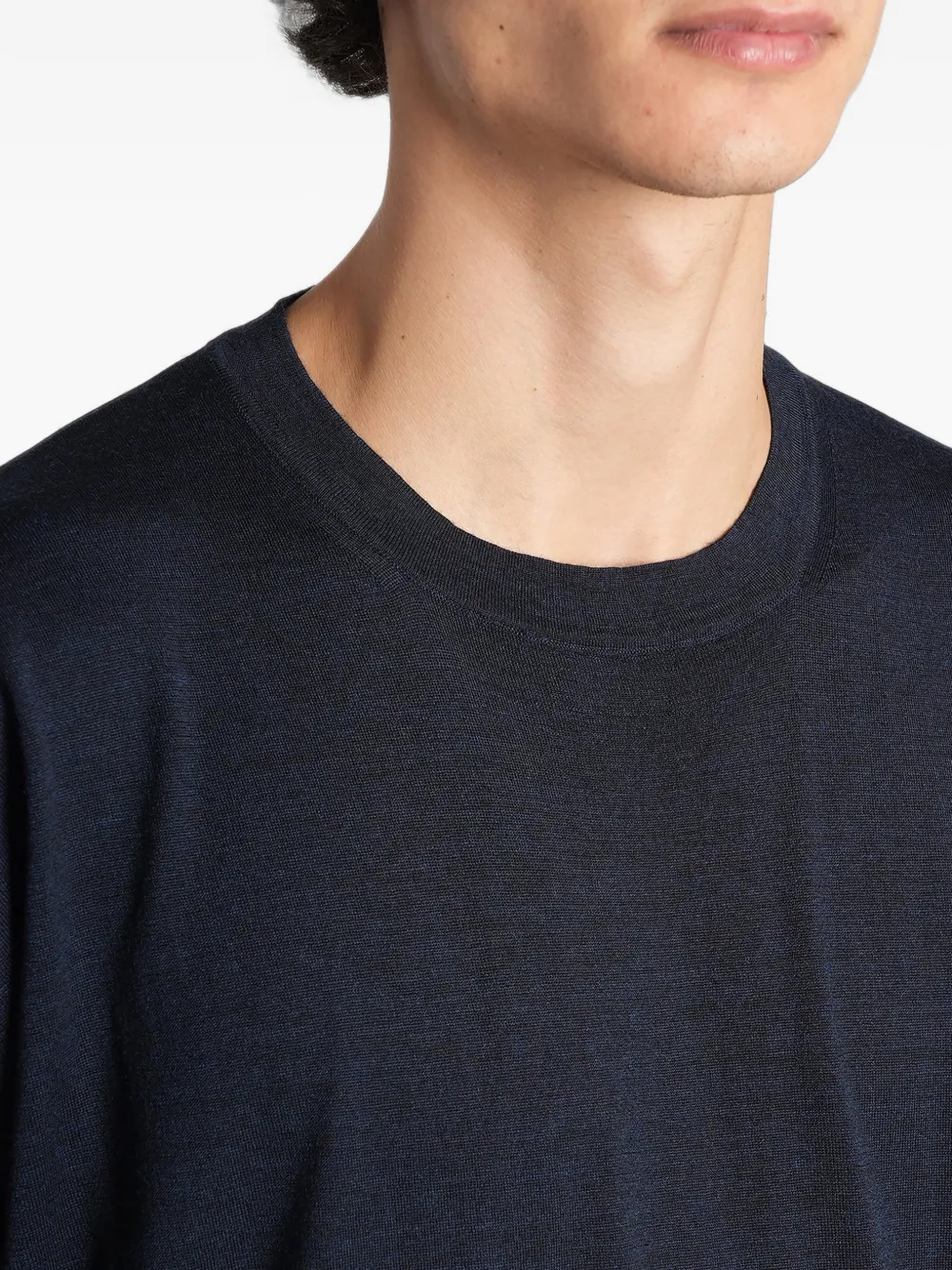 Barena Zaco crew-neck T-shirt Blauw