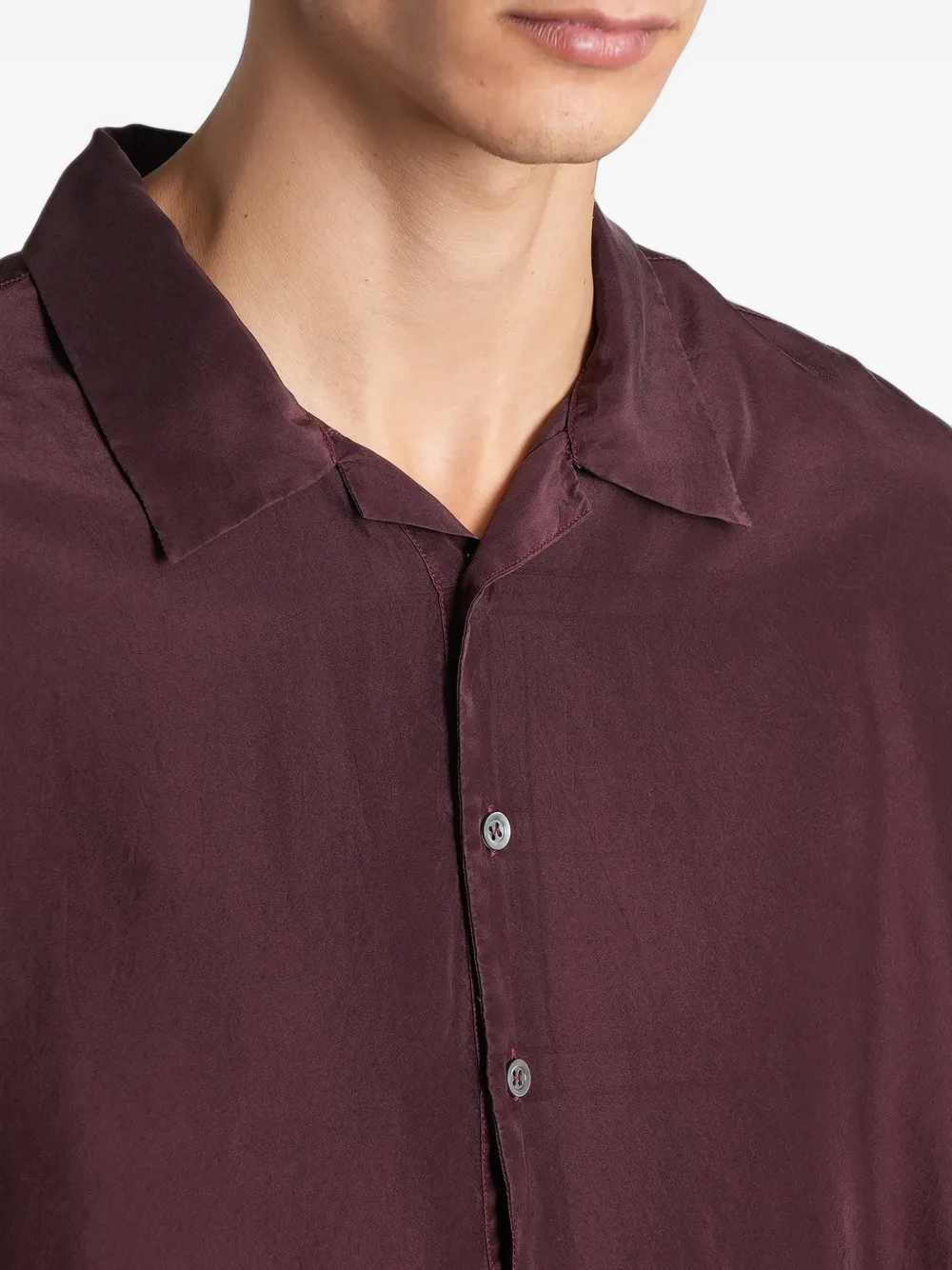 Barena Genga Tentor long-sleeved shirt Rood