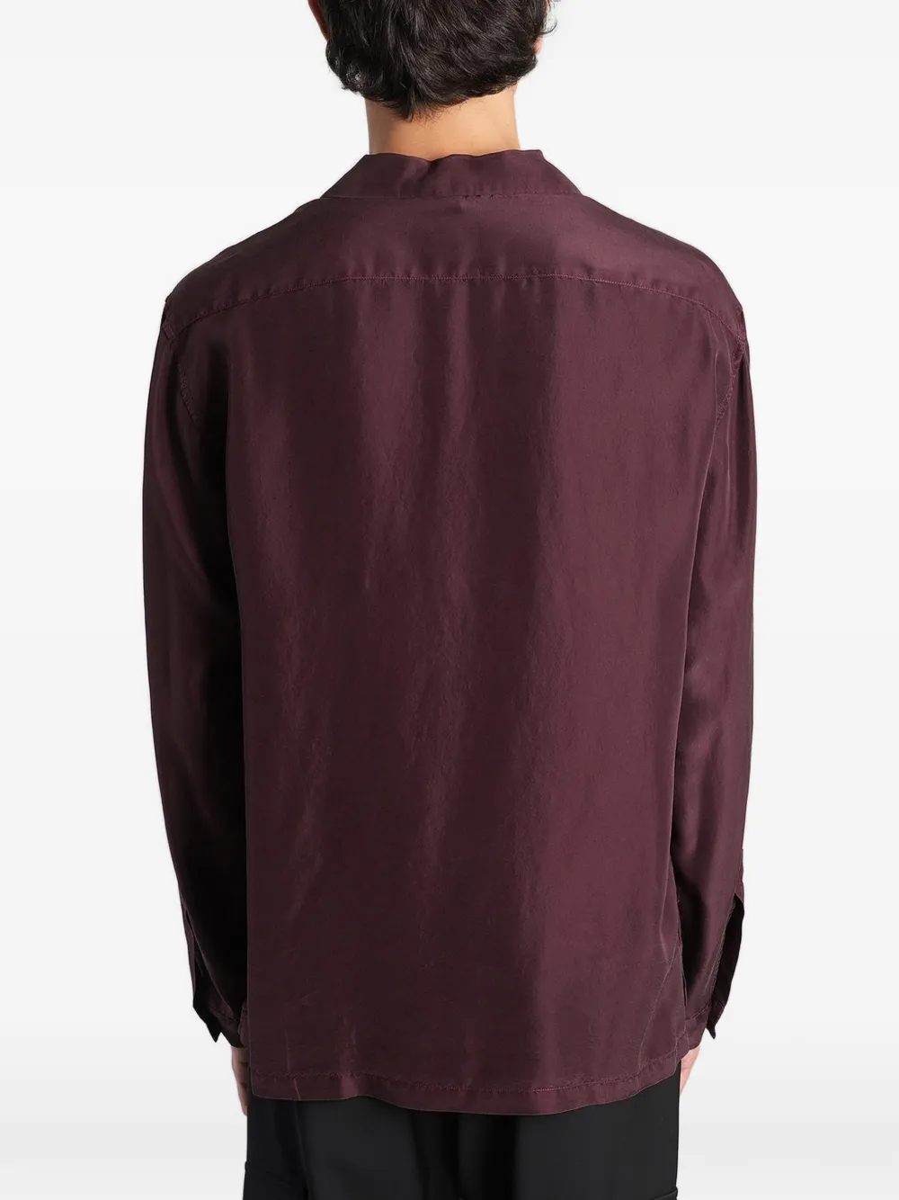 Barena Genga Tentor long-sleeved shirt Rood