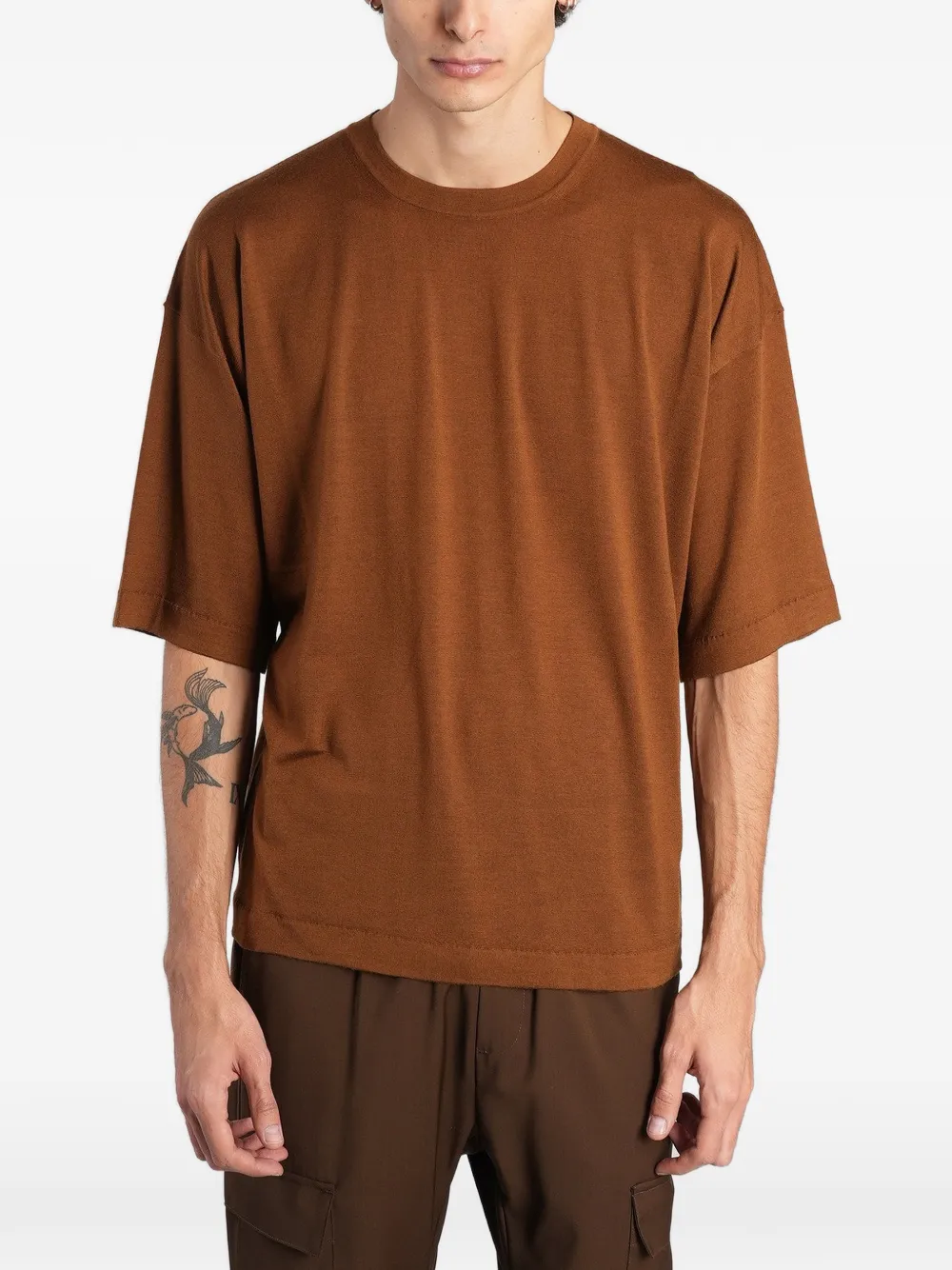 Barena crew-neck T-shirt Bruin